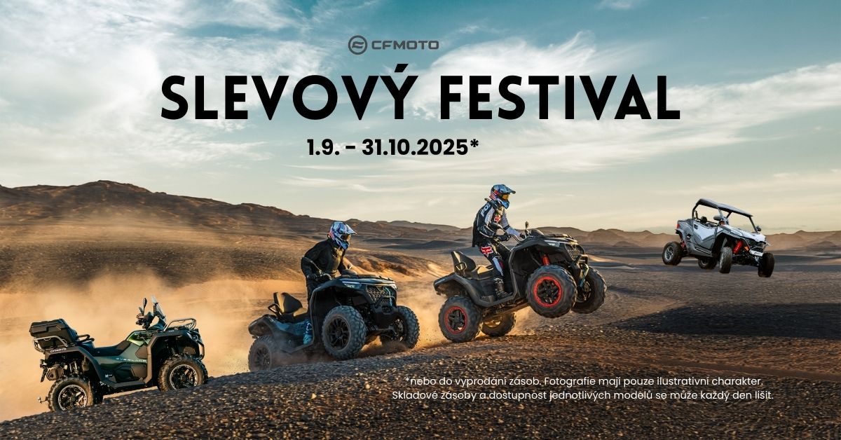 Slevový festival CFMOTO v Throttle Punks