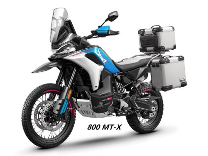 cf moto 800 mt x modre kufry
