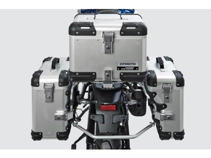 450MT stribne hlinikove kufry cf moto