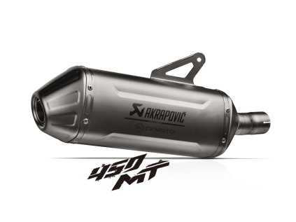 450MT vvfuk Akrapovič cfmoto Slip‑On