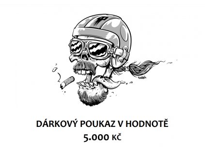 dárkový poukaz 5.000 Kč