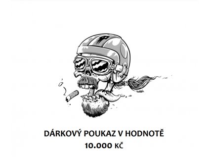 dárkový poukaz 10.000 Kč