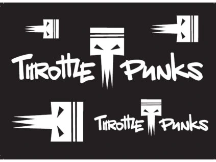 throttle punks samolepky