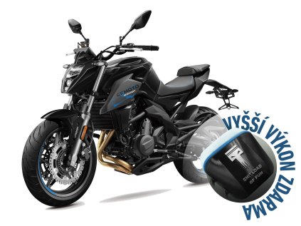 650NK blac s vyšším výkonem