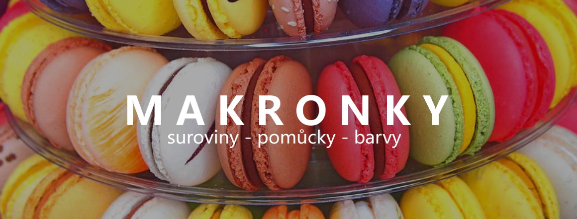Pečení makronek
