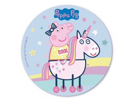 160131 6 DISCOS OBLEA PEPPA PIG 20CM 1