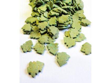 Cukrové zdobení v balení 1 kg - stromečky