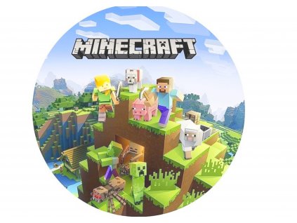 Jedlý papír MINECRAFT