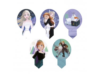 135013 BLISTER 20 DEKORAPIN DE OBLEA FROZEN II 65X4CM 3