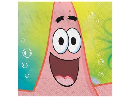 0013997 papirove ubrousky sponge bob 16 ks