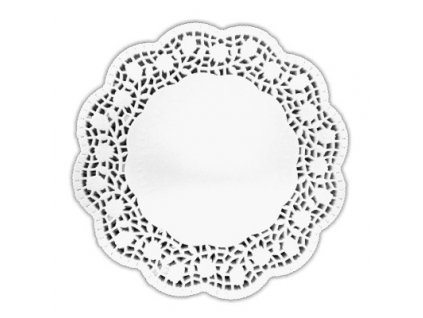 Dortové krajky kulaté 30 cm - 100 ks