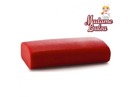 Potahovací hmota Madame Loulou - 250g - Červená