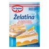 želatina na krémy
