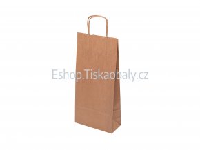 T20010 paper twisted handles brown 160x80x390
