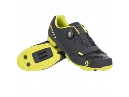 SCOTT MTB cyklo obuv Comp Boa, černo - žlutá