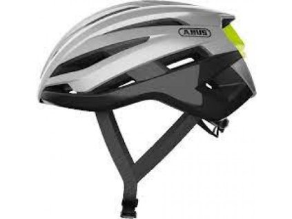 Cyklistická přilba ABUS StormChaser gleam silver