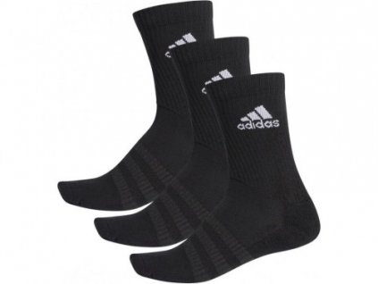 Ponožky Adidas Cush CRW 3 páry černá