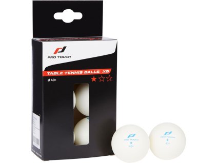 Míčky na stolní tenis PT Pro Ball X6 1 Star bílá