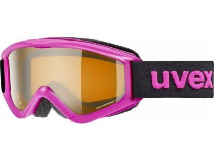 Lyžařské brýle UVEX SPEEDY PRO JR - RŮŽOVÉ DĚTSKÉ