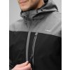 Pánská softshellová bunda LOAP LADAN Šedá/Černá (Velikost M)