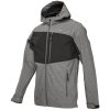 Pánská softshellová bunda LOAP LADAN Šedá/Černá (Velikost M)