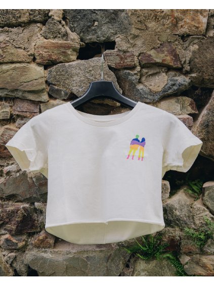 Crop top CHCI SI TĚ VZÍT