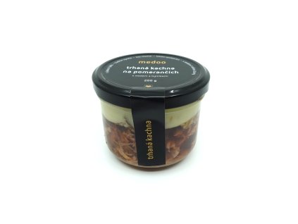 Trhaná kachna na medu bylinkách a pomerančích 200g