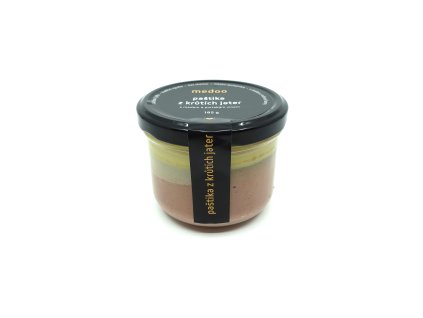 Paštika z krůtích jater na portském víně s medem 185g
