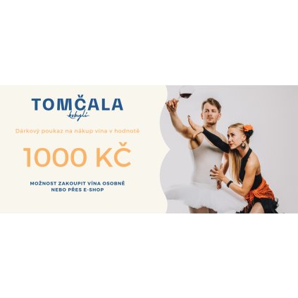 Voucher na nákup v hodnotě 1000 Kč
