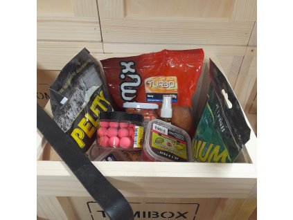 TOMIBOX – dárková bedna pro rybáře s páčidlem  dárková sada pro rybáře | originální dárek pro rybáře