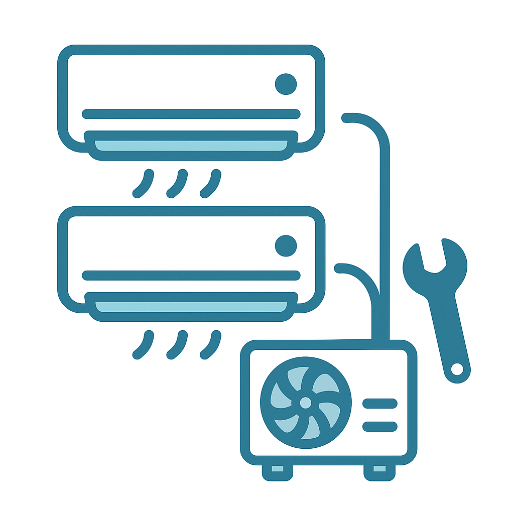 Montáž multisplit (Topoľčany, Bánovce n.B. Partizánske