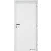 Dveře falcové lakované, bílá BASIC, plné, WC zámek (Výplň voština, Šířka 70, Orientace pravá)