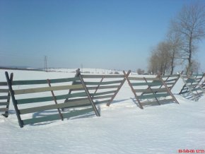13 b. Snow barrier - big