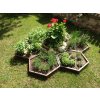 03 c. Flower pot hexagonal, simple