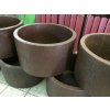 03 d. Flower pot round, massive