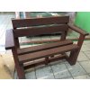 02 bc. Short bench with armrests
