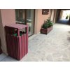 04 ad. Waste bin with a shelter