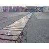 06 ba. Kanaldurchgang aus Brettern, verstärkt