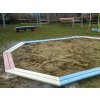 07 db. Multi angular board sandpit