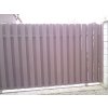 01 ab. Fence board profile D-100x25-1200/1400 mm