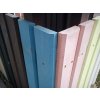 01 da. Chamfered board profile D-100x25-850 mm