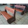 02 ae. L-bench lavička 180 cm s výstužou
