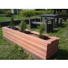03 bc. Flower pot, brown