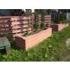 03 bc. Flower pot, brown