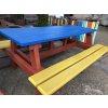 02 jb malý detský piknik stôl, farebný 140 cm (13)