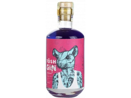 TŌSH Gin modrý - 45% | 200ml