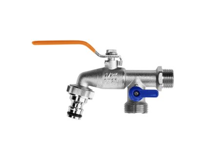 Kul. kohout GZ3/4",2 x GZ1"+vsuvka pro rychlospojku