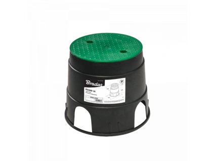 Velká kulatá ventilová šachta, průměr 30 cm