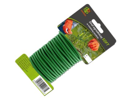 Zahradní drát SOFT obalený PVC - 4 mm x 6 metrů
