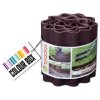 Zahradní obrubník hnědý zvlněný 9 metrů x 15 cm